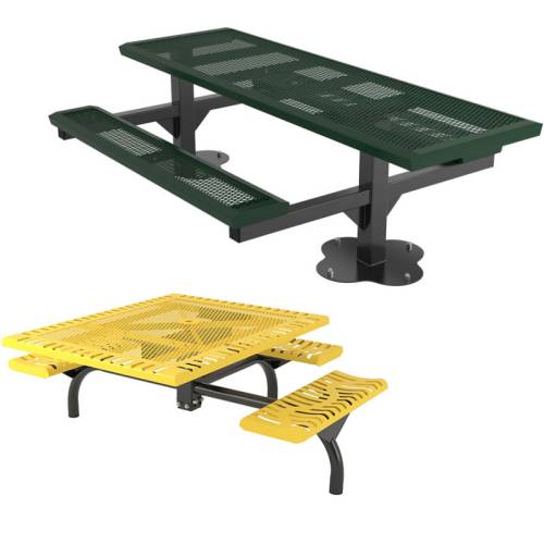 Commercial Ada Accessible Picnic Tables National Outdoor