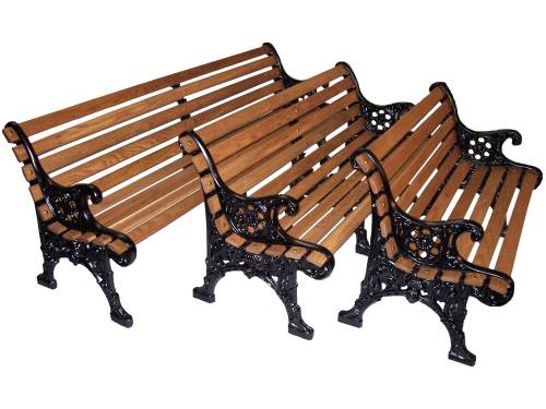 Park Benches - Commercial Cast Aluminum Park Benches