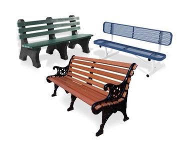 Commercial discount garden benches