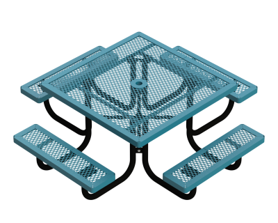 46" Square Elementary Picnic Table - Portable