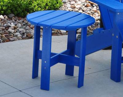 Plastic adirondack best sale side table